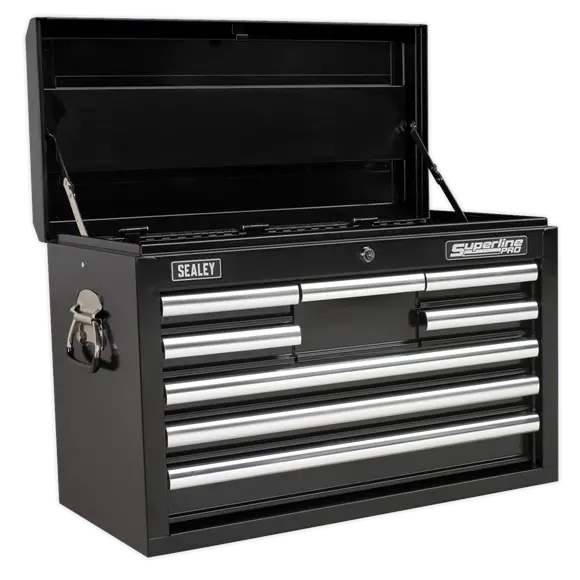 Sealey Ap33089B 8-Drawer Top Chest – Black, Engineered For Durability 1