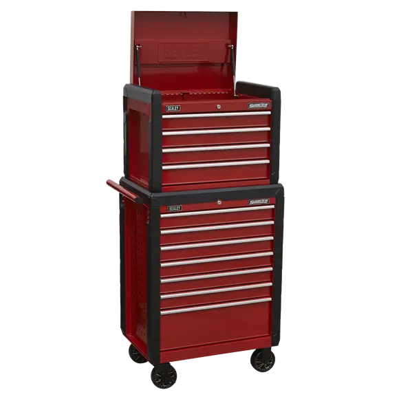 Sealey Ap3411Stack 4-Drawer Topchest And 7-Drawer Rollcab Combo Unit 1