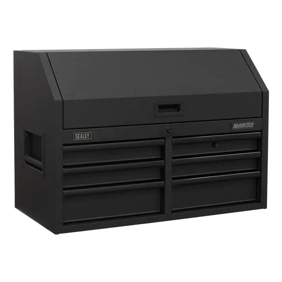 Sealey Ap3607Be 6-Drawer 910Mm Topchest With Soft-Close Drawers And Built-In Power Strip 1