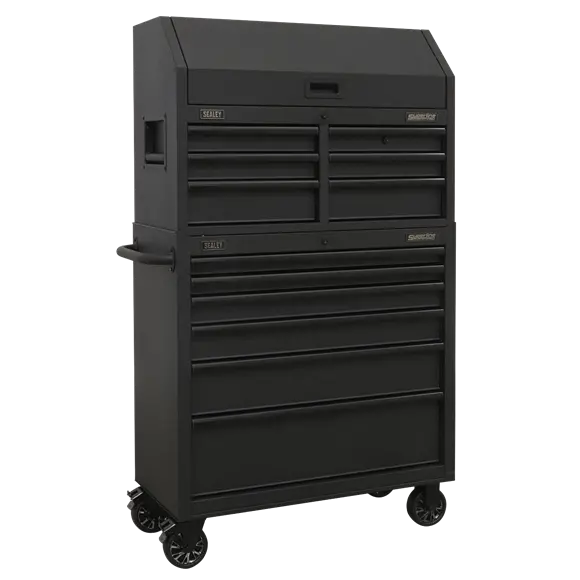 Sealey Ap36Bestack 12-Drawer Tool Chest Combination With Power Bar 1