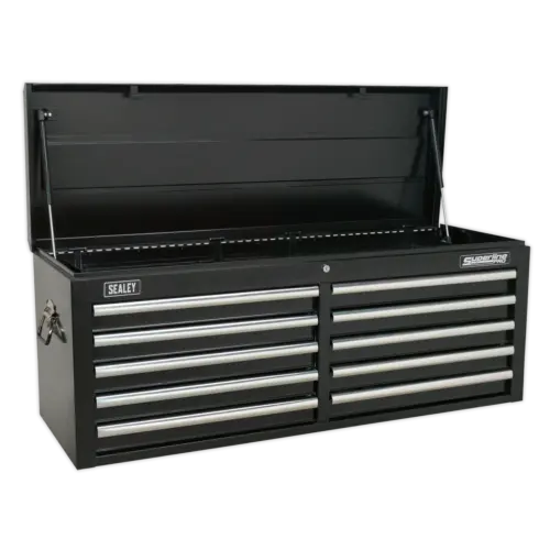 Sealey Ap5210Tb Black 10-Drawer Extra-Wide Top Tool Chest 1