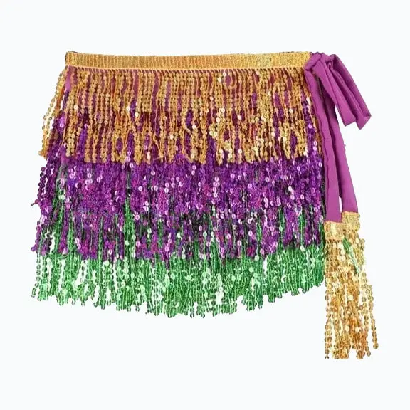 Sequin Skirt – Mardi Gras Party Wear For Kids Or Adults 1