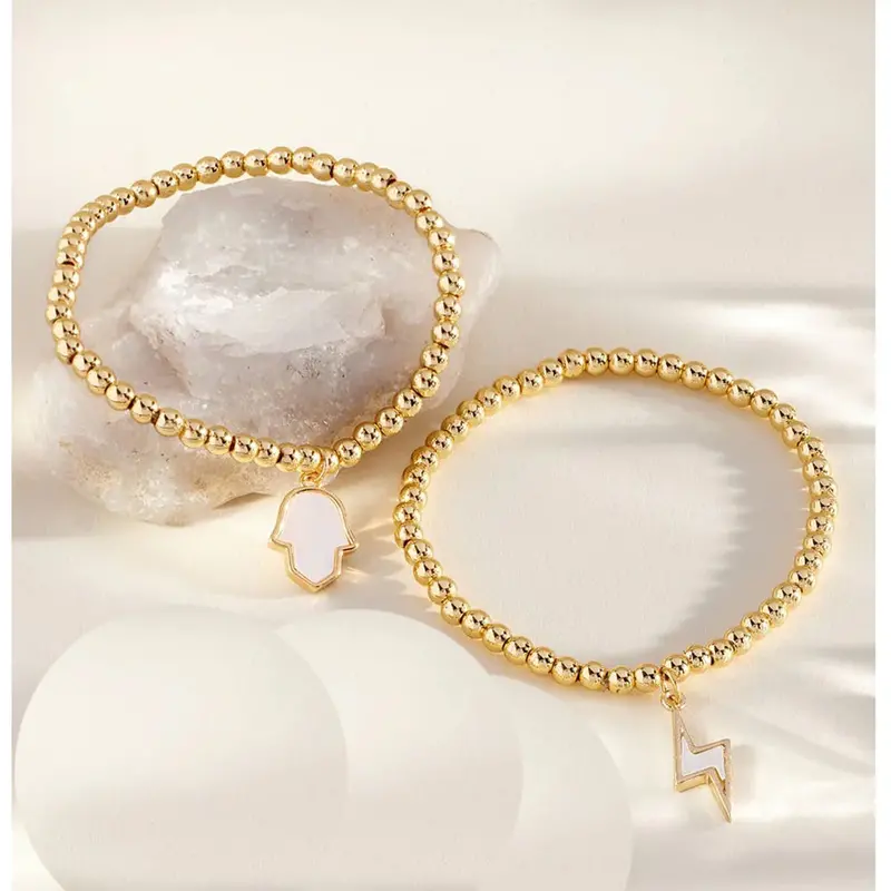 Serenity Beaded Bracelets – Calming Two-Style Collection 1