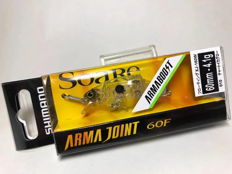 Shimano Soare Arma Joint 60F Jerkbait – Chart Ika Glow 1