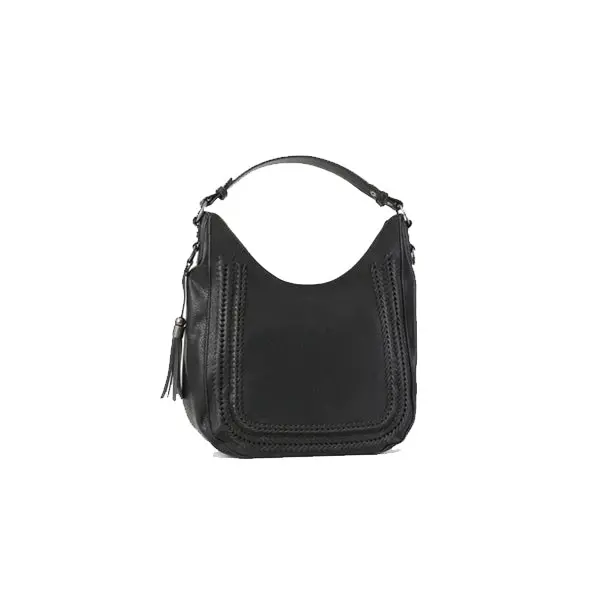 Simply Noelle Fishtail Hobo Bag In Black 1