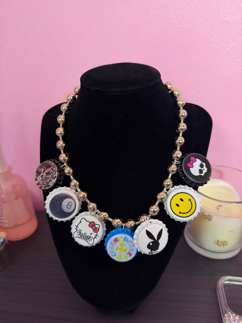 Single Freestyle Capped Ball Chain – Lightweight Accessory Chain 1
