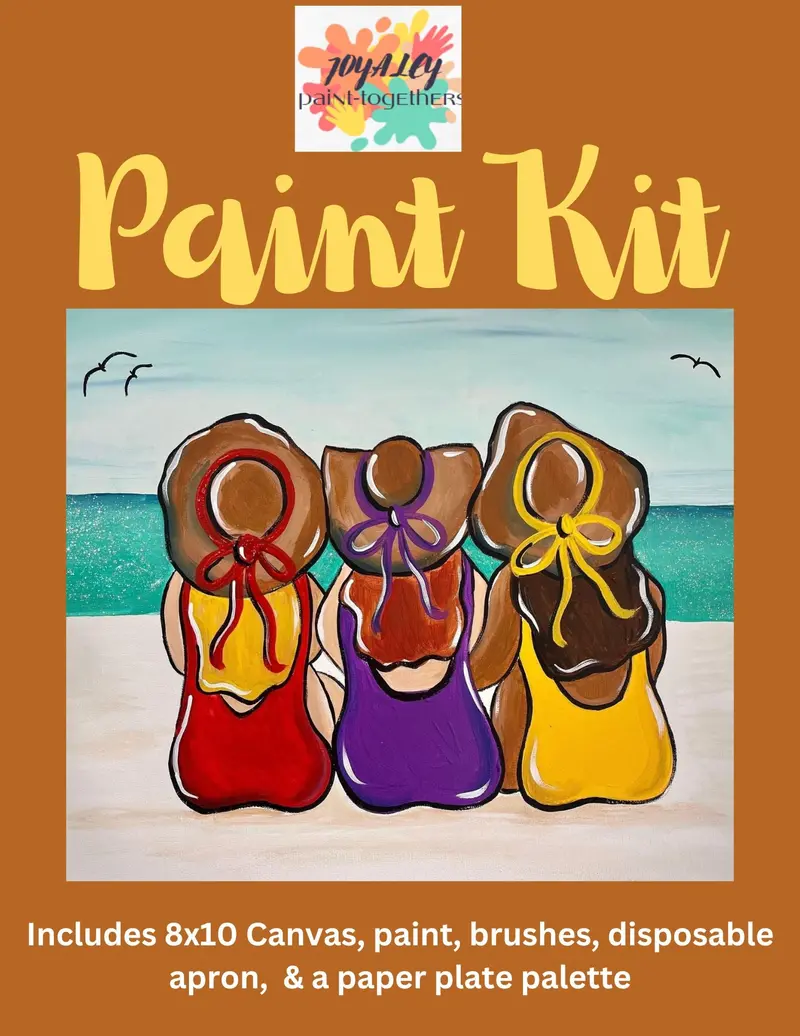 Sisters By The Sea Coastal-Themed Art Kit 1