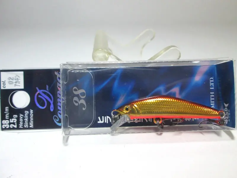 Smith D-Compact 38 Heavy Sinking Trout Minnow – #02 Akakin 1