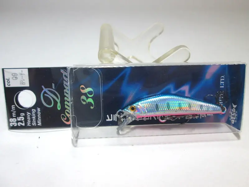 Smith D-Compact 38 Heavy Sinking Trout Minnow – #09 Bp Laser 1