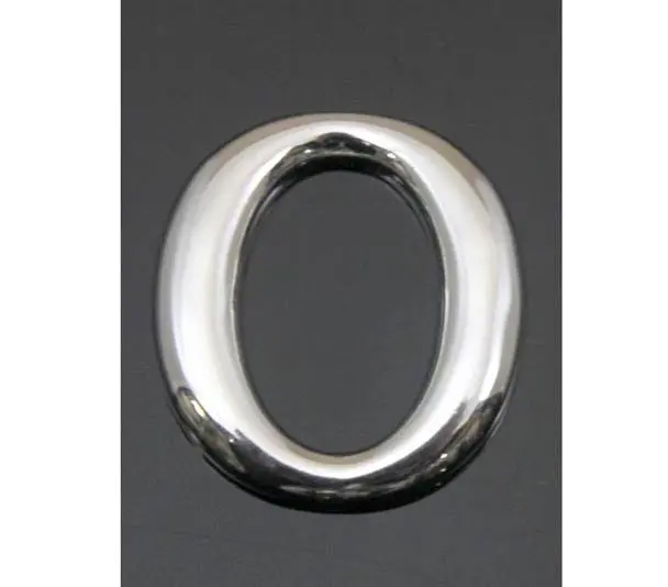 Smooth Round Circle Pendant – Sterling Silver 1