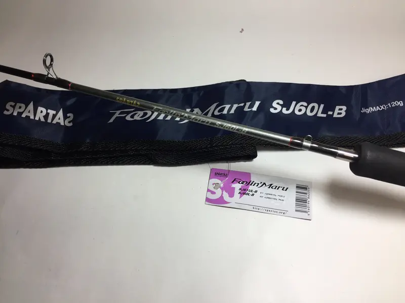 Spartas Foojin’Maru Sj60L-B – Offshore Jigging Baitcasting Rod 1