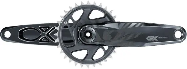 Sram Gx Eagle Dub Boost Crankset – 32T Chainring, Lunar Finish 1