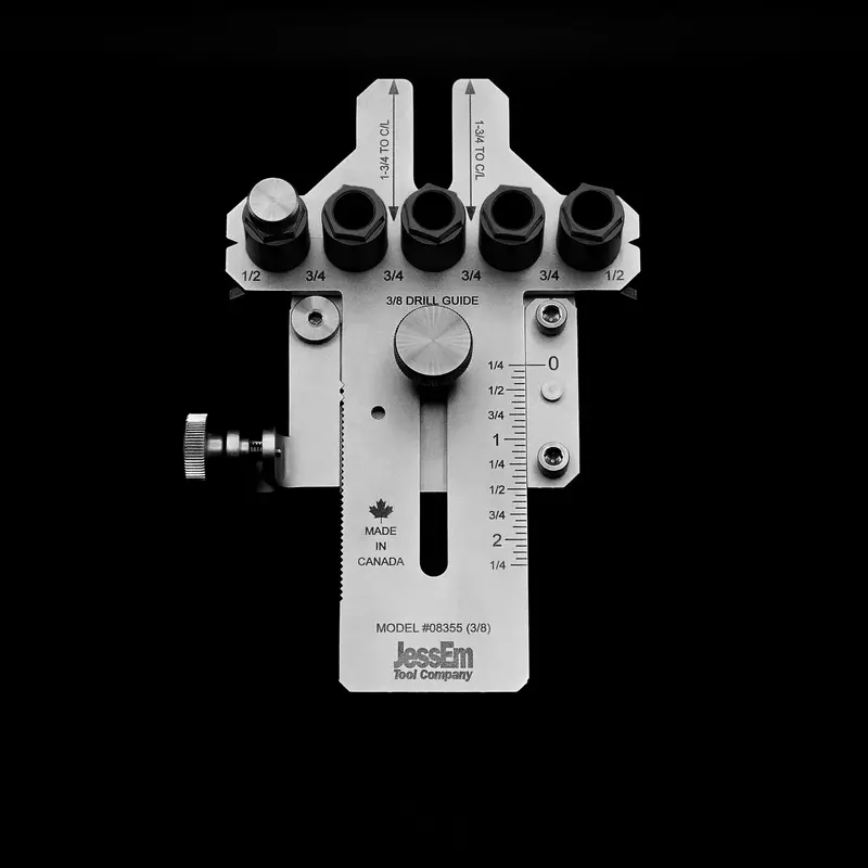 Stainless Steel Dowel Jig For Accurate Joinery 1