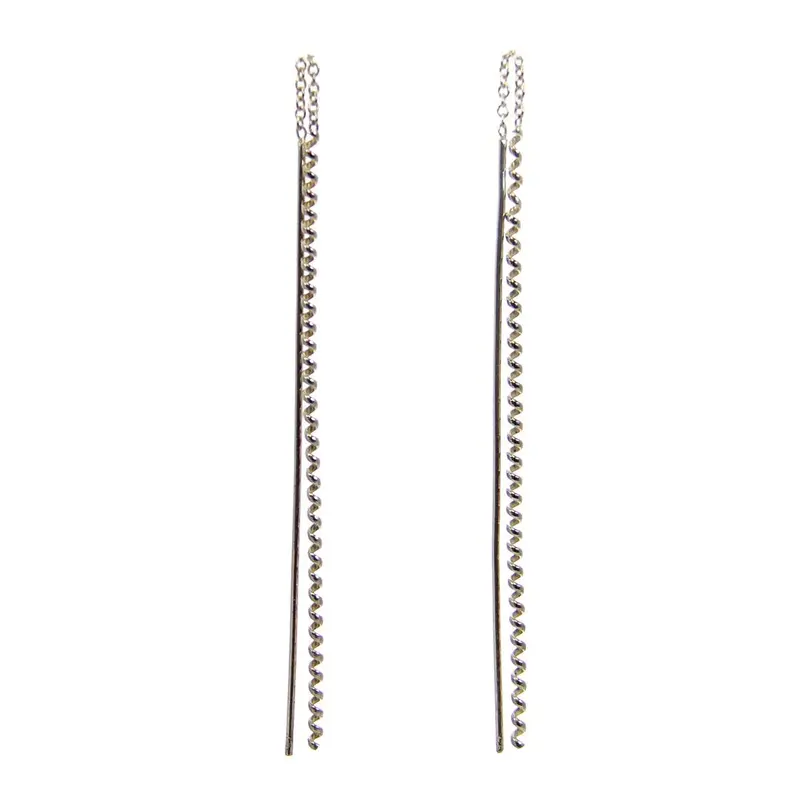 Sterling Silver Threader Earrings 1