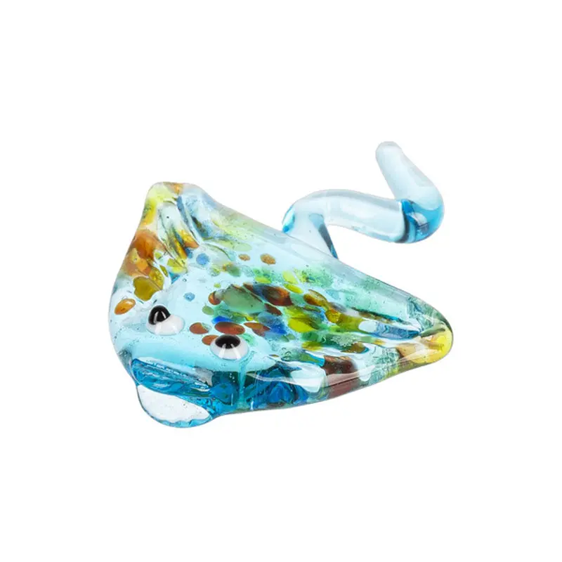 Stingray Miniature Glass Figurine – Hand-Blown Detail 1