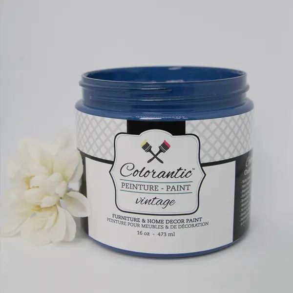Summer Storm Chalk-Style Paint – Subtle Gray-Blue 1