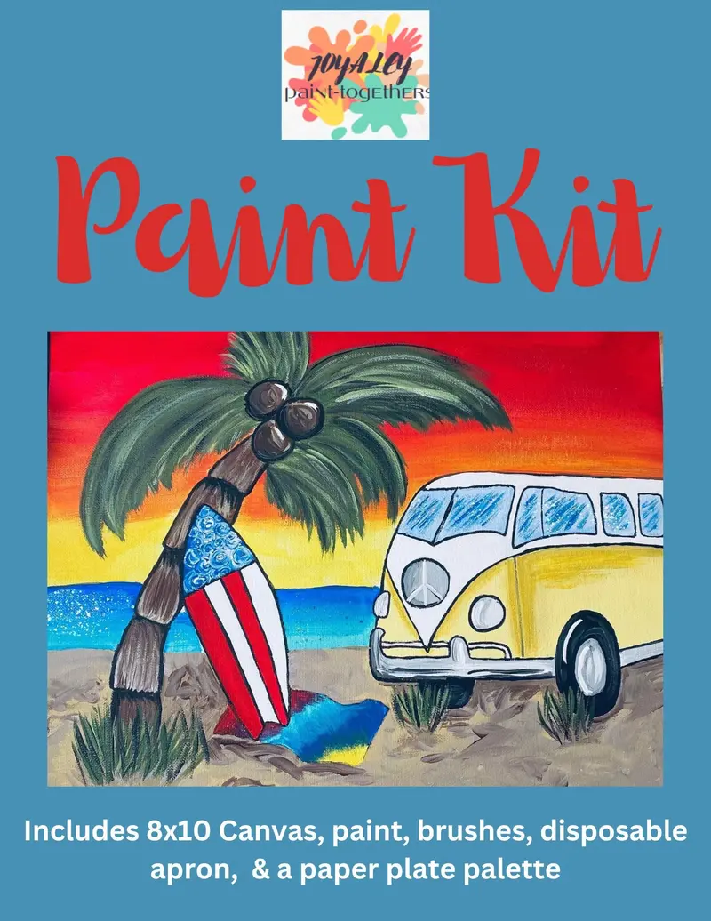 Sun-Drenched Summer Art Painting Kit 1