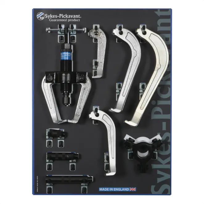 Sykes-Pickavant 15510500 Dual/Three-Leg Hydraulic Puller Kit – 50–250 Mm Travel 1