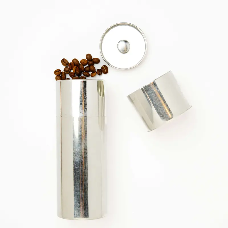 Syuro Tall Round Tin Storage Container 1