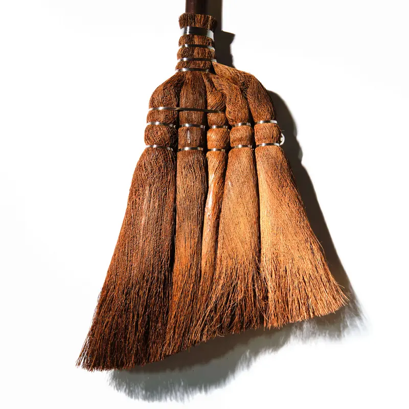 Takada Full-Size Broom Featuring Natural Japanese Cypress Handle 1