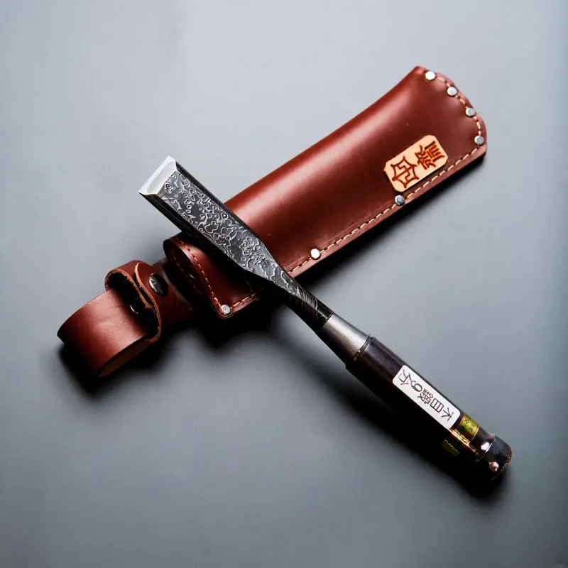 Tasai 27Mm Mokume Damascus Wakizashi 1
