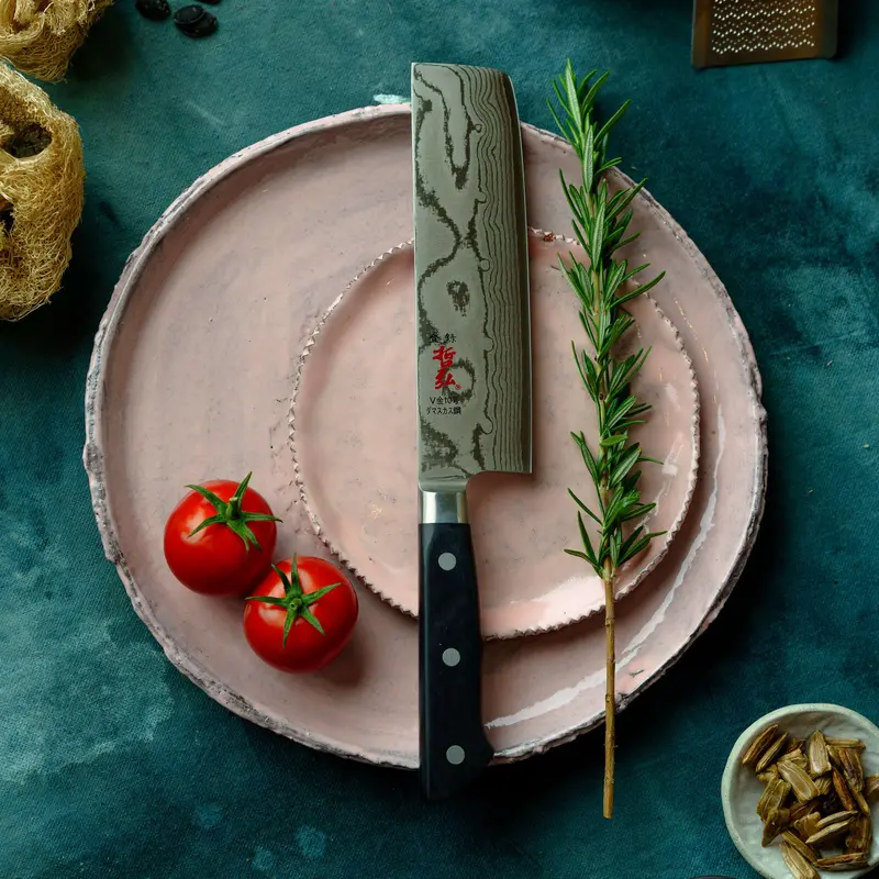 Tetsuhiro Nakiri Chef’S Knife – 160 Mm Stainless Steel Vegetable Cleaver 1