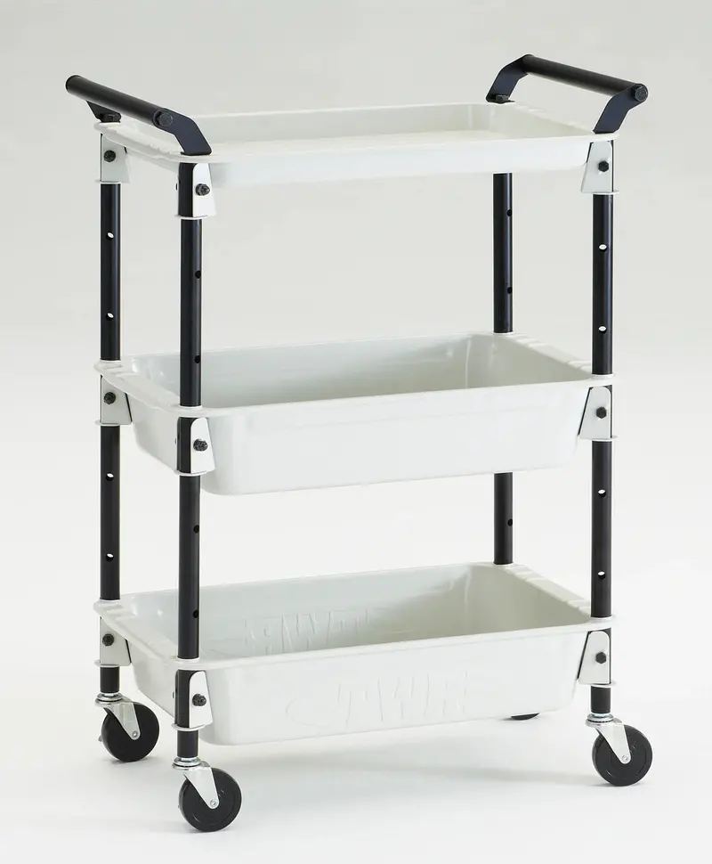 Three-Tier White Tool Wagon – Royal Series Twr-2W 1
