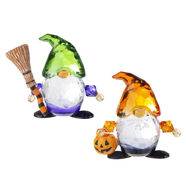 Trick-Or-Treat Gnome Figurines – Spooky Season Lawn Or Shelf Decor 1