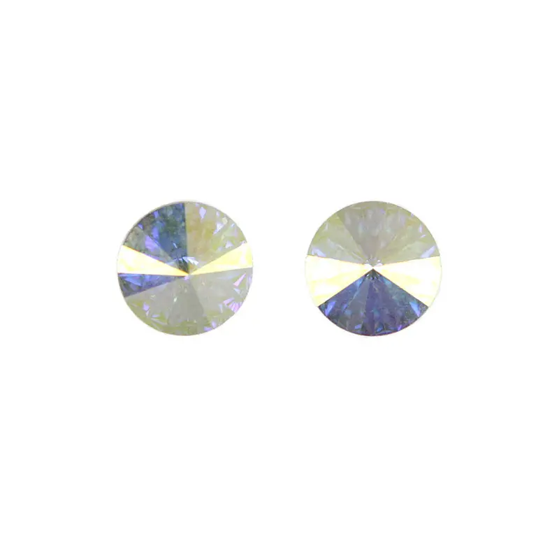Trillion-Cut Pyramid Aurora Borealis Crystal Pendant 1
