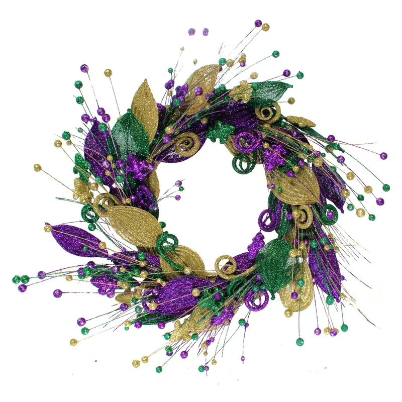 Twisted Leaf Wreath – Natural Botanical Home Decor 1