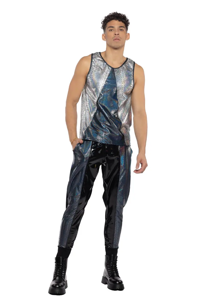 Two-Tone Men’S Tank Top – Jr152 1