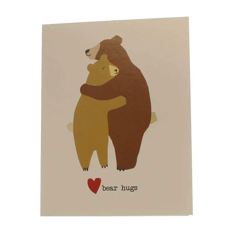 Uplifting Bear Hug Encouragement Card 1