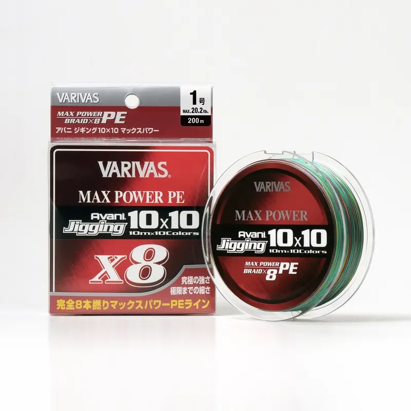 Varivas Avani Jigging 10X10 Max Power Pe X8 – 500M Deep-Water Jigging Spool 1
