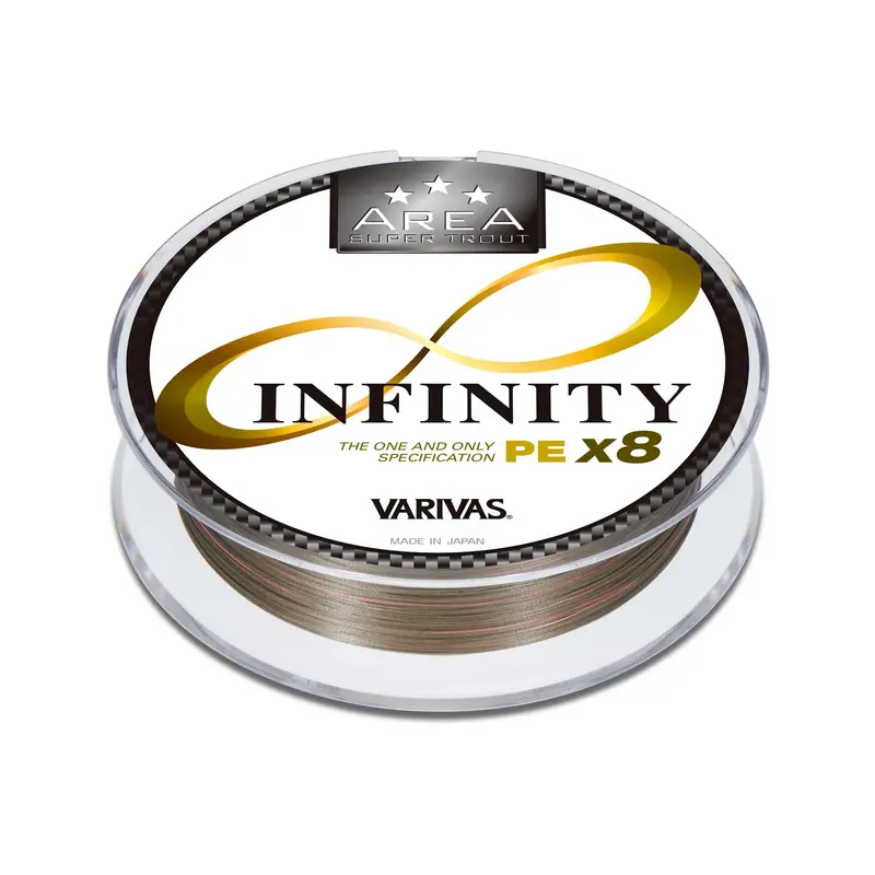 Varivas Super Trout Area Infinity Pe X8 – 75M Compact High-Sensitivity Braid 1