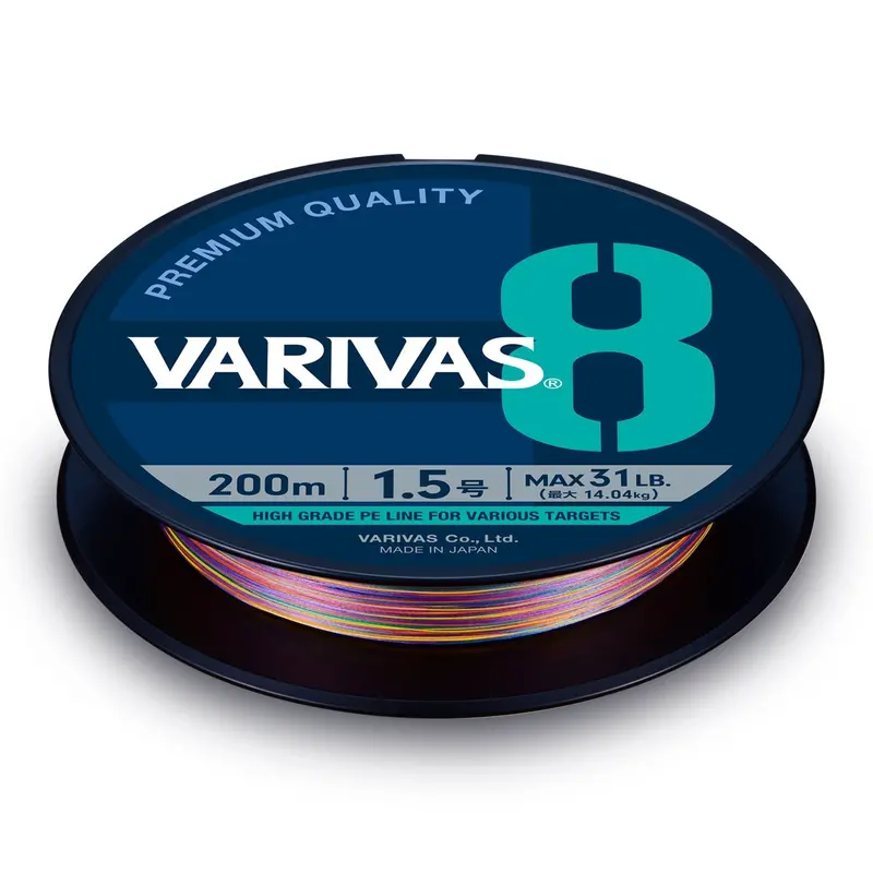 Varivas Varivas 8 Marking Pe Line – 300M Long-Length Braid With Visual Markings 1