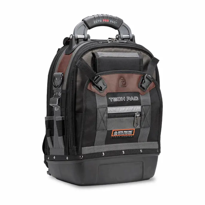 Veto Pro Pac Ax3501 Tech-Pac Heavy-Duty Tool Backpack For Professionals 1