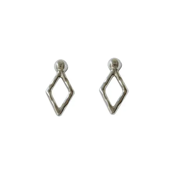 Vidda Cardinal Silver Drop Earrings 1