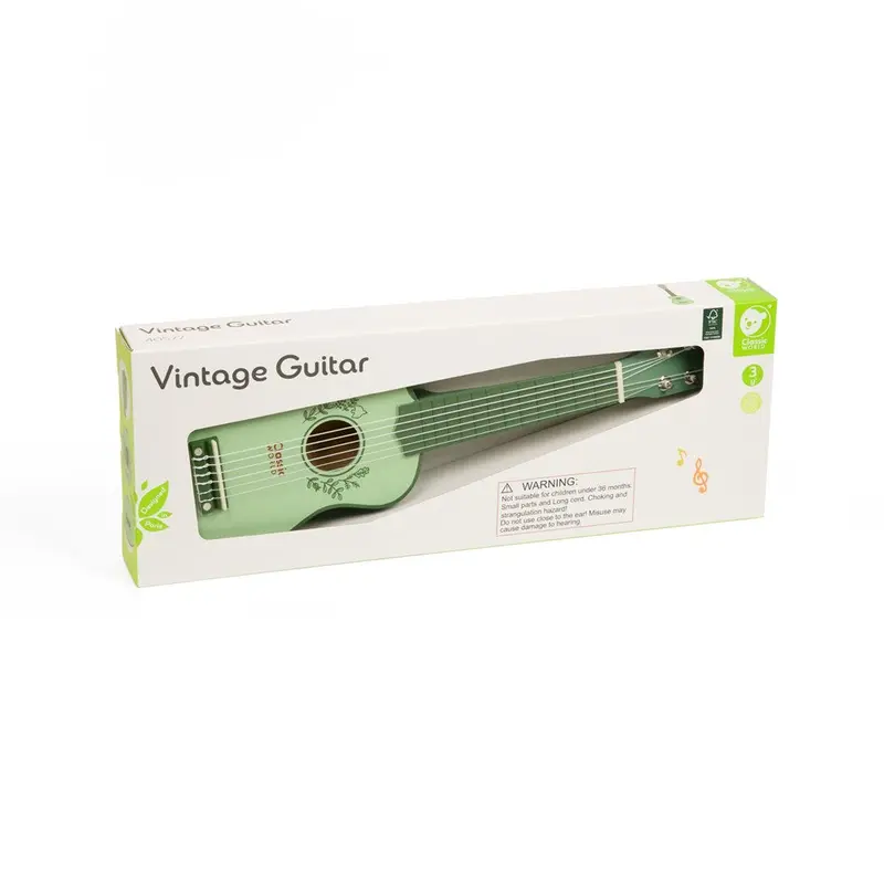 Vintage-Style Toy Guitar – Classic World Kids’ String Instrument 1