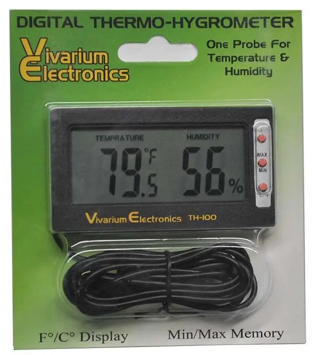 Vivarium Electronics Digital Thermo-Hygrometer – Precision Monitoring 1
