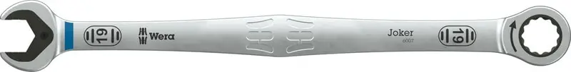 Wera 020354 6007 19Mm Joker Extra-Long Ratchet Combination Spanner 1