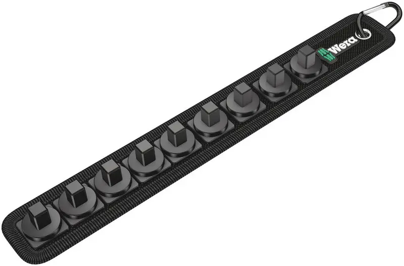 Wera Adjustable Textile Tool Belt – 9-Position, 3/8" Drive Compatibility, Belt B 1