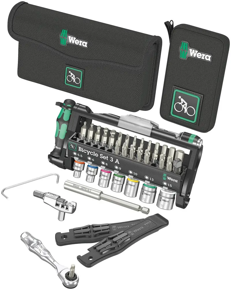 Wera Bicycle Repair Toolkit: 40-Piece Professional Cycling Maintenance Set 1