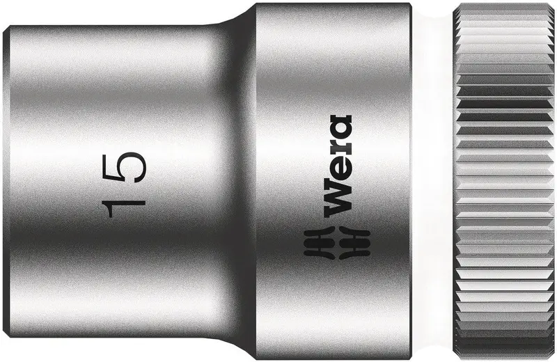 Wera Hmc Zyklop Socket: 15Mm Metric 1/2" Drive (Model 8790) 1