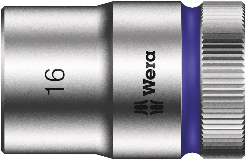 Wera Hmc Zyklop Socket: 16Mm Metric 1/2" Drive (Model 8790) 1