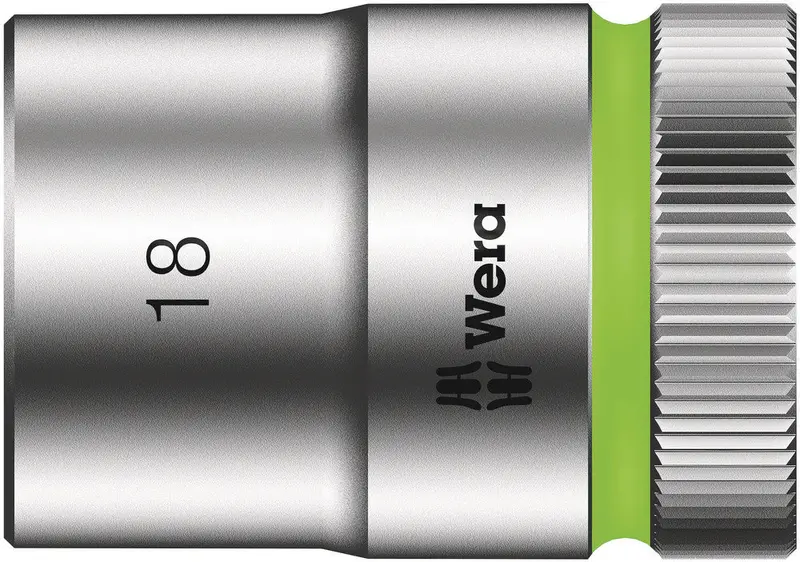 Wera Hmc Zyklop Socket: 18Mm Metric 1/2" Drive (Model 8790) 1
