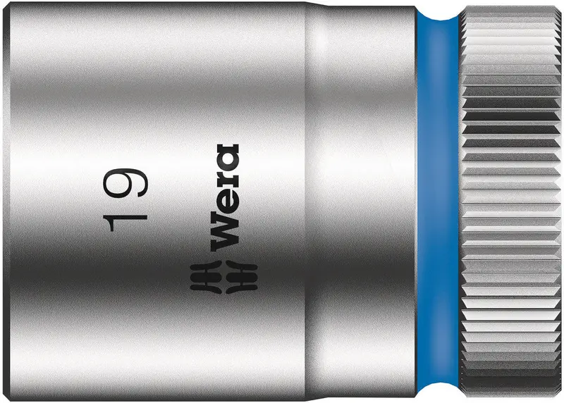 Wera Hmc Zyklop Socket: 19Mm Metric 1/2" Drive (Model 8790) 1