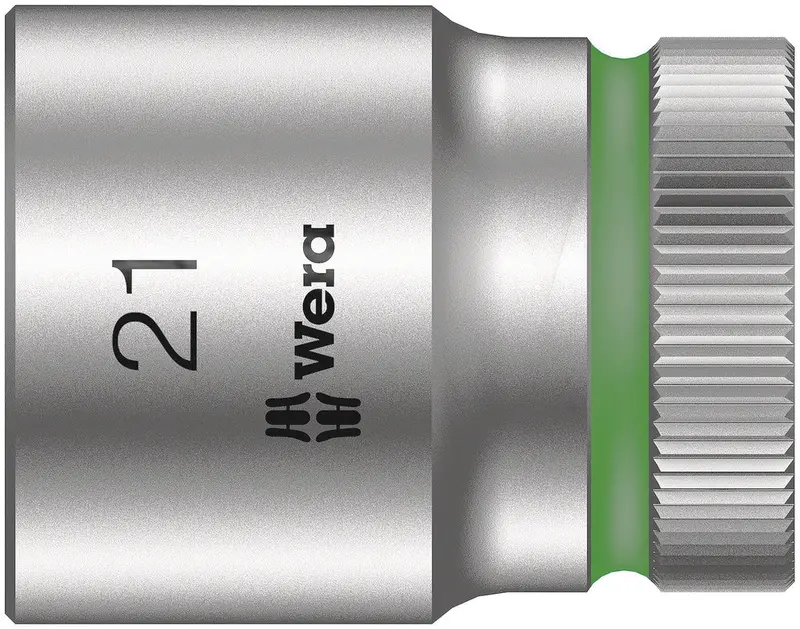 Wera Hmc Zyklop Socket: 21Mm Metric 1/2" Drive (Model 8790) 1
