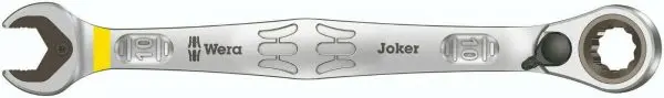 Wera Joker 10Mm Ratchet Combination Spanner – Metric Reversible Wrench 1