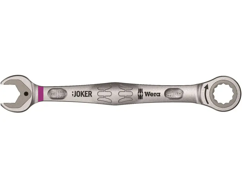 Wera Joker 9/16" Ratchet Combination Spanner – Imperial Reversible Spanner 1