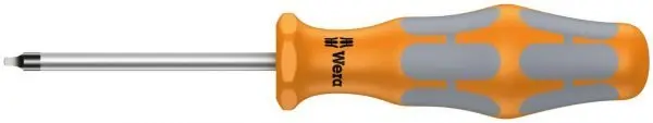 Wera Kraftform #0 × 60Mm Robertson Square Screwdriver – Ergonomic Handle (Model 368) 1